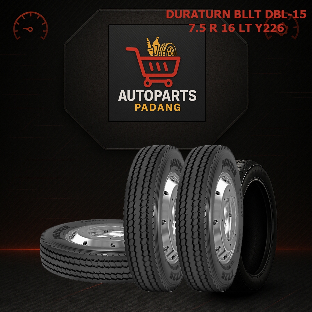 BAN RADIAL 7.50 R 16 LT Y226 BAN RADIAL DURATURN 7.50 R 16 LT Y226 BAN BUS TRUK TRAILER