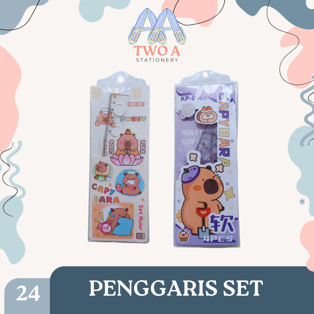 

PENGGARIS SET 4 in 1 HARD / PENGGARIS FANCY / PENGGARIS PLASTIK LENGKAP ST-0259