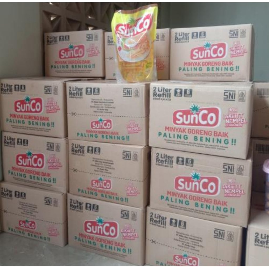 

Minyak Goreng SunCo 1 Dus isi 6pcs