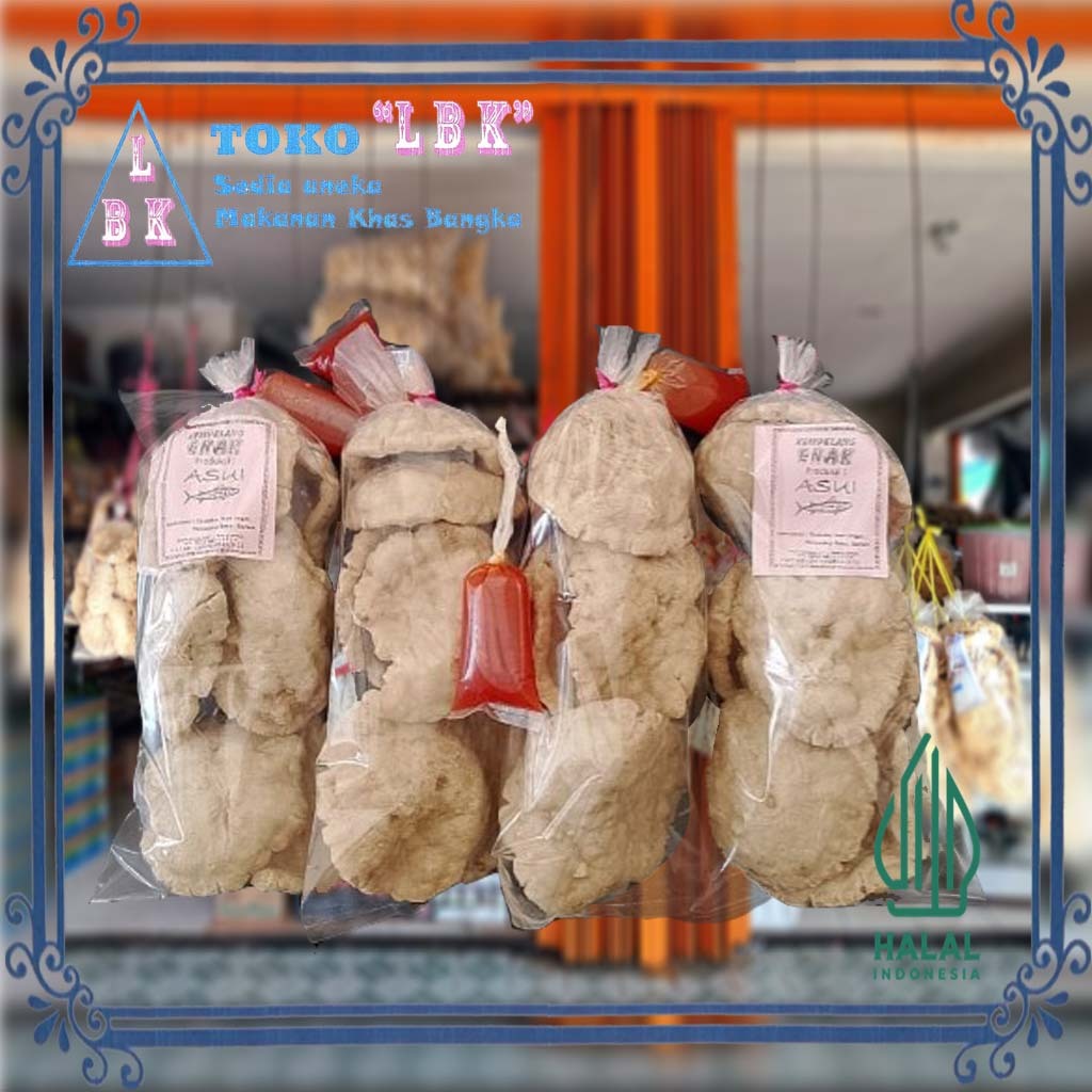 

Kerupuk / Kemplang Goreng Pasir Asui + Cuka Cabe