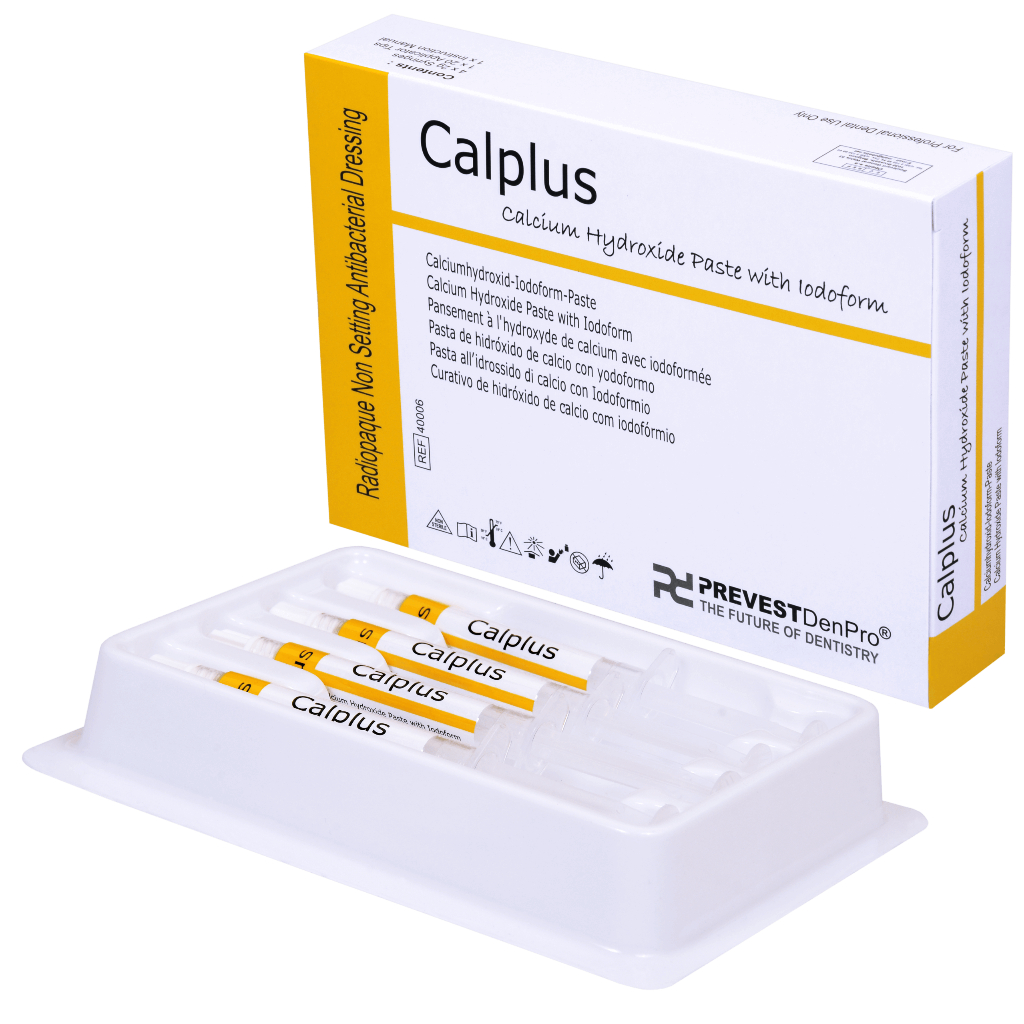 Calplus Calcium Hydroxide paste with Iodoform | Pasta Kalsium Hidroksia