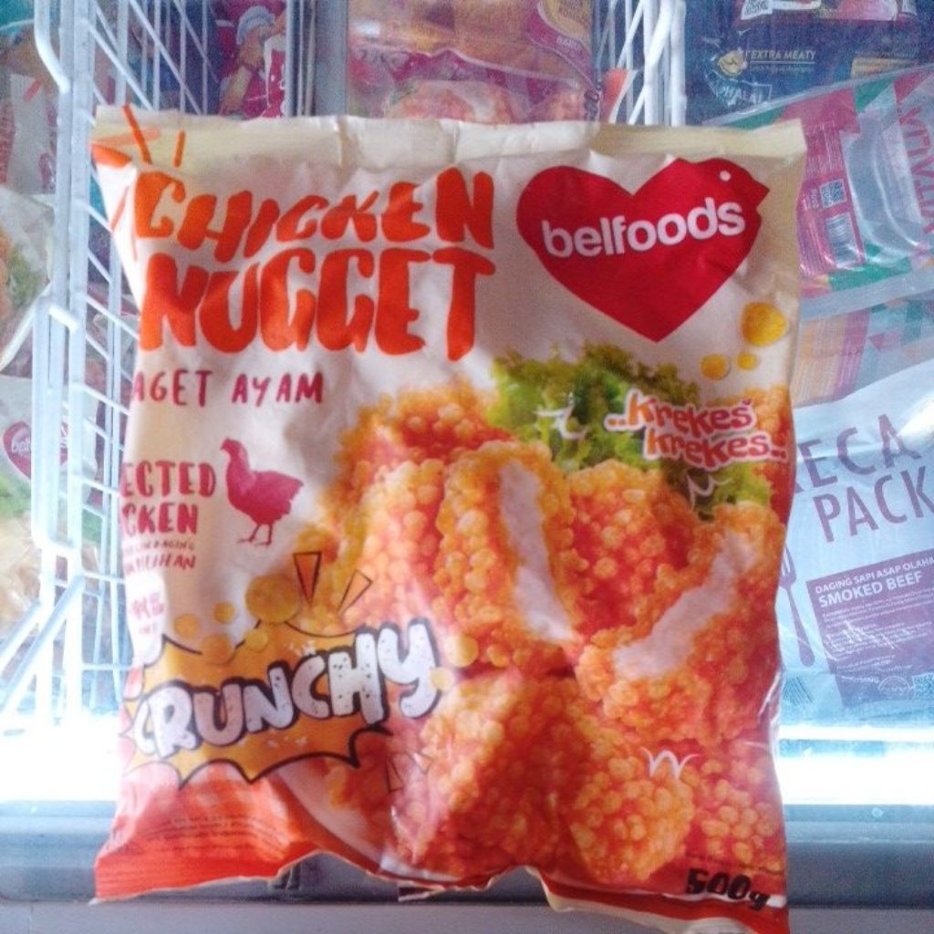 

Belfoods chicken nugget crunchy 500Gram