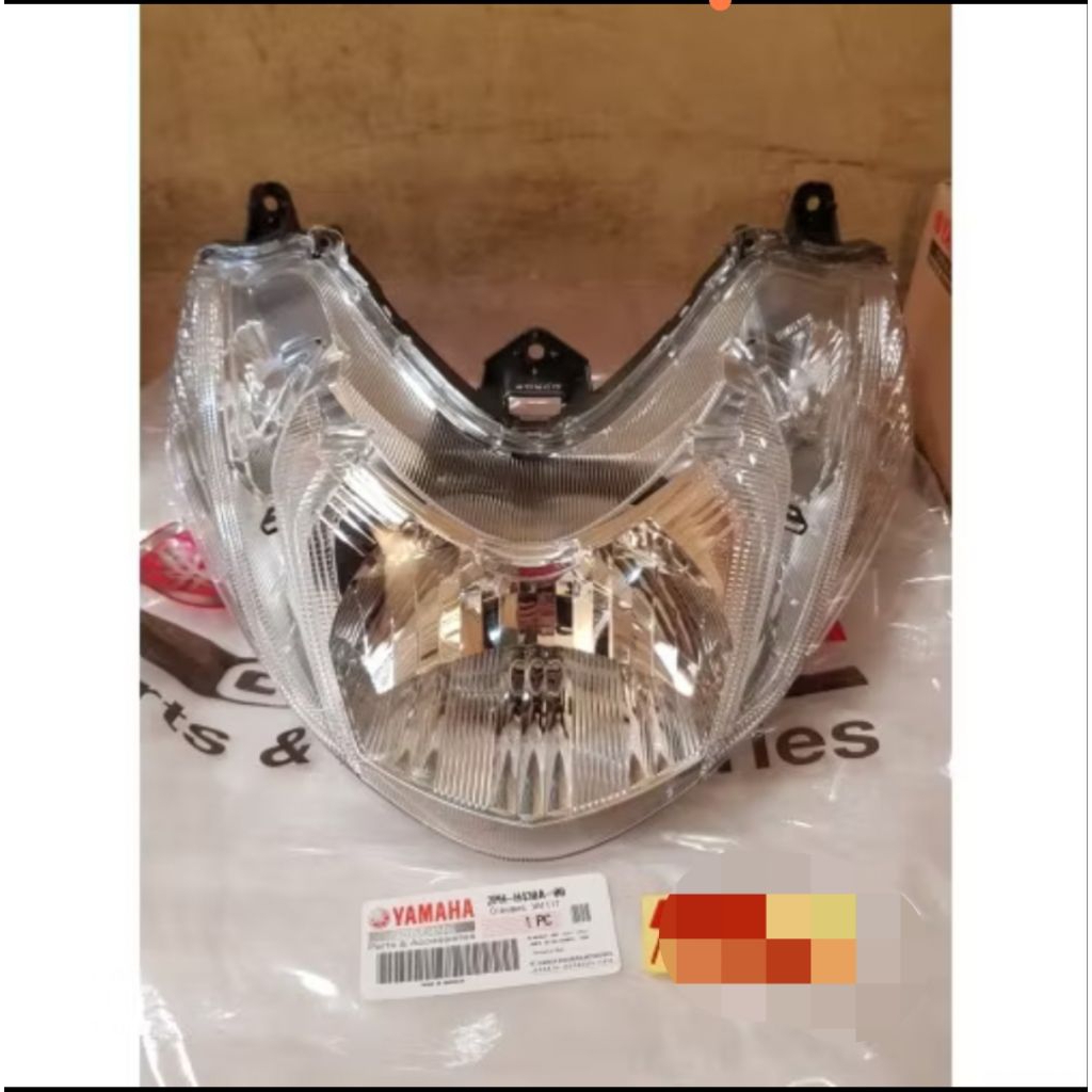 lampu depan / reflektor / reflector mio m3, MIO Z, MIO 125 ASLI YAMAHA