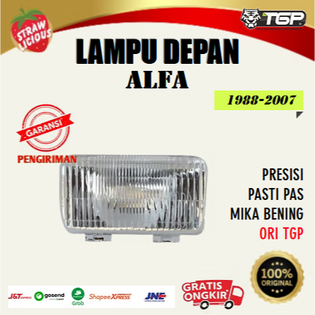 Lampu Depan Reflektor Alfa 1988-2007 Motor Yamaha Variasi Aksesoris TGP