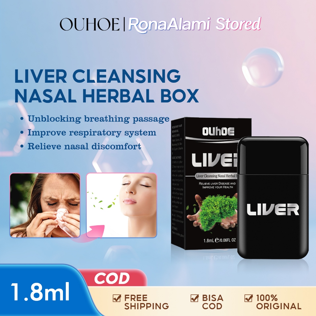 OUHOE 1.8ml Inhaler Hidung Melegakan Hidung Tersumbat Ketidaknyamanan Hidung Membersihkan Hidung Per