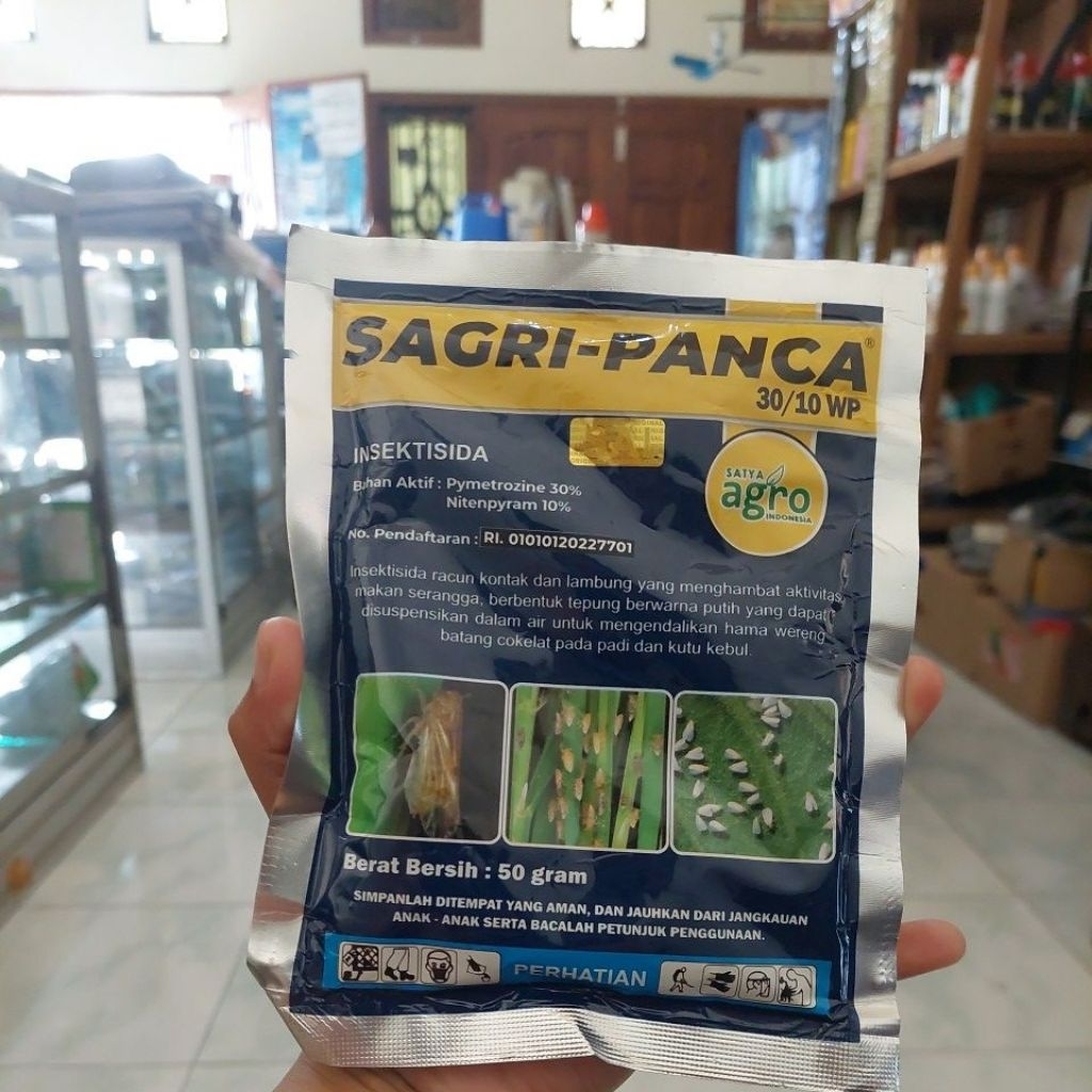 Insektisida Sagri Panca 50gr, Tuntas kendalikan wereng