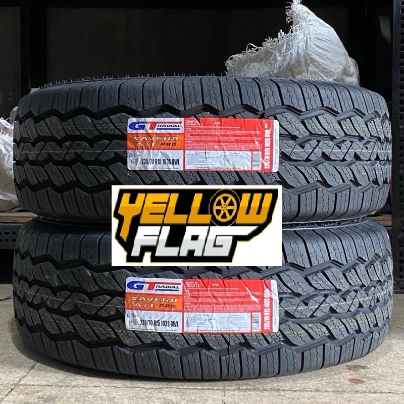 Ban Mobil Semi Offroad Ring 15 235/70 Merk GT Radial Savero AT PRO 235 70 R15 Tubeless