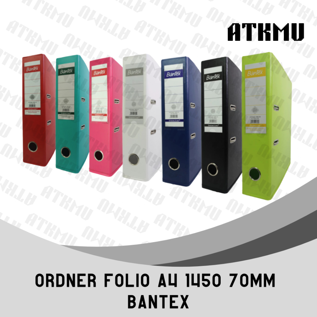 

Ordner Bantex A4 1450 70mm / Ordner Bantex Ukuran A4 MULTICOLOUR