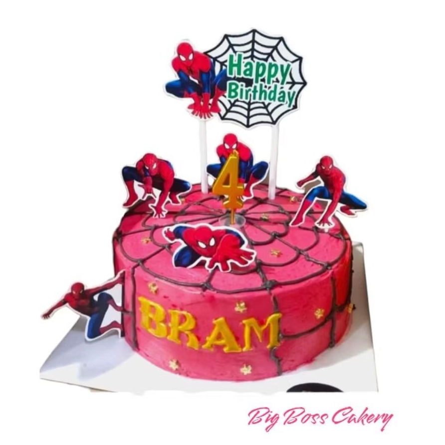 

BigBossCakery SPIDERMAN BIRTHDAY CAKE