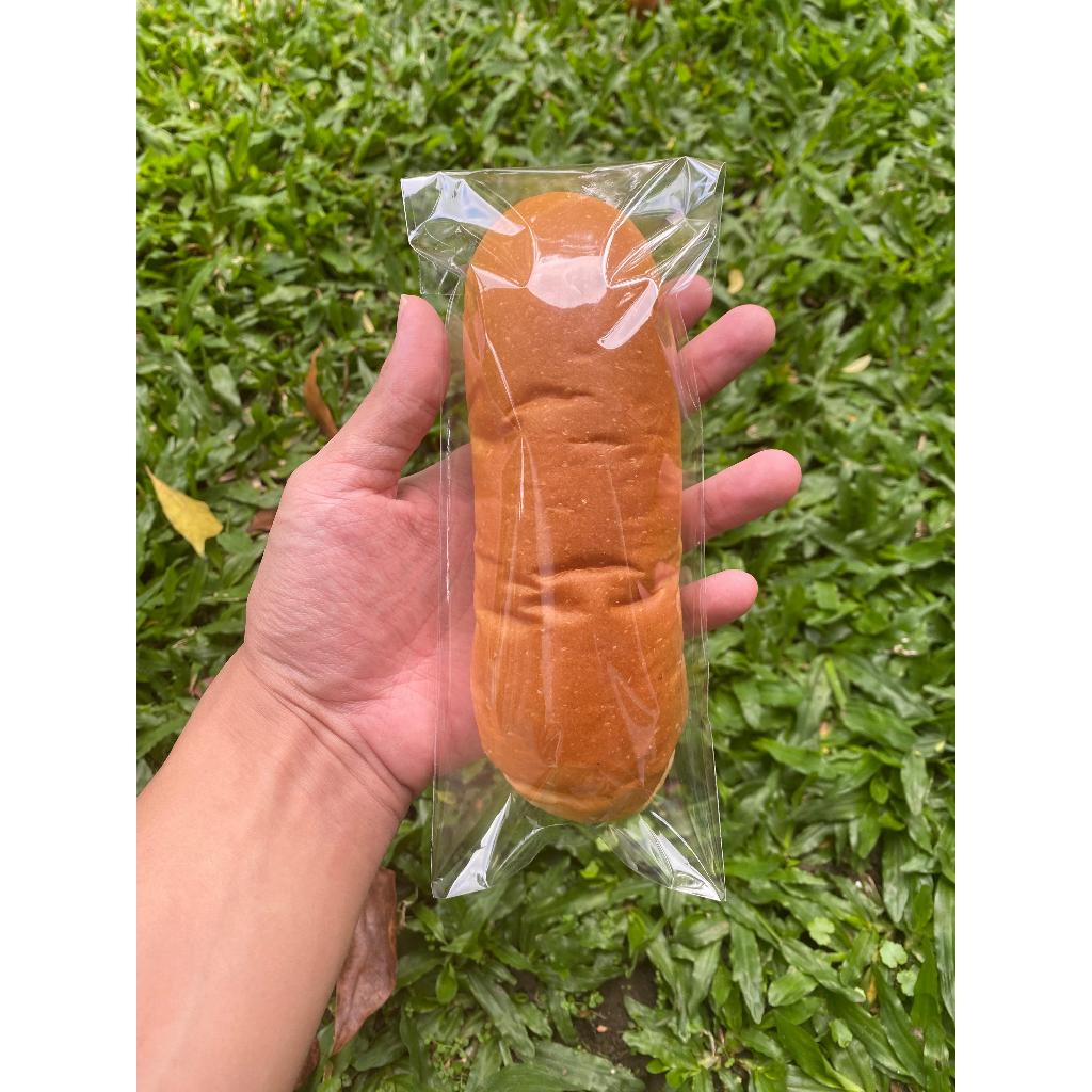 

NASIONAL Roti Hotdog/Kadet/Rolls (Ukuran Besar)(Halal Tanpa Pengawet)(Plain/Polos)(Supplier/Grosir)