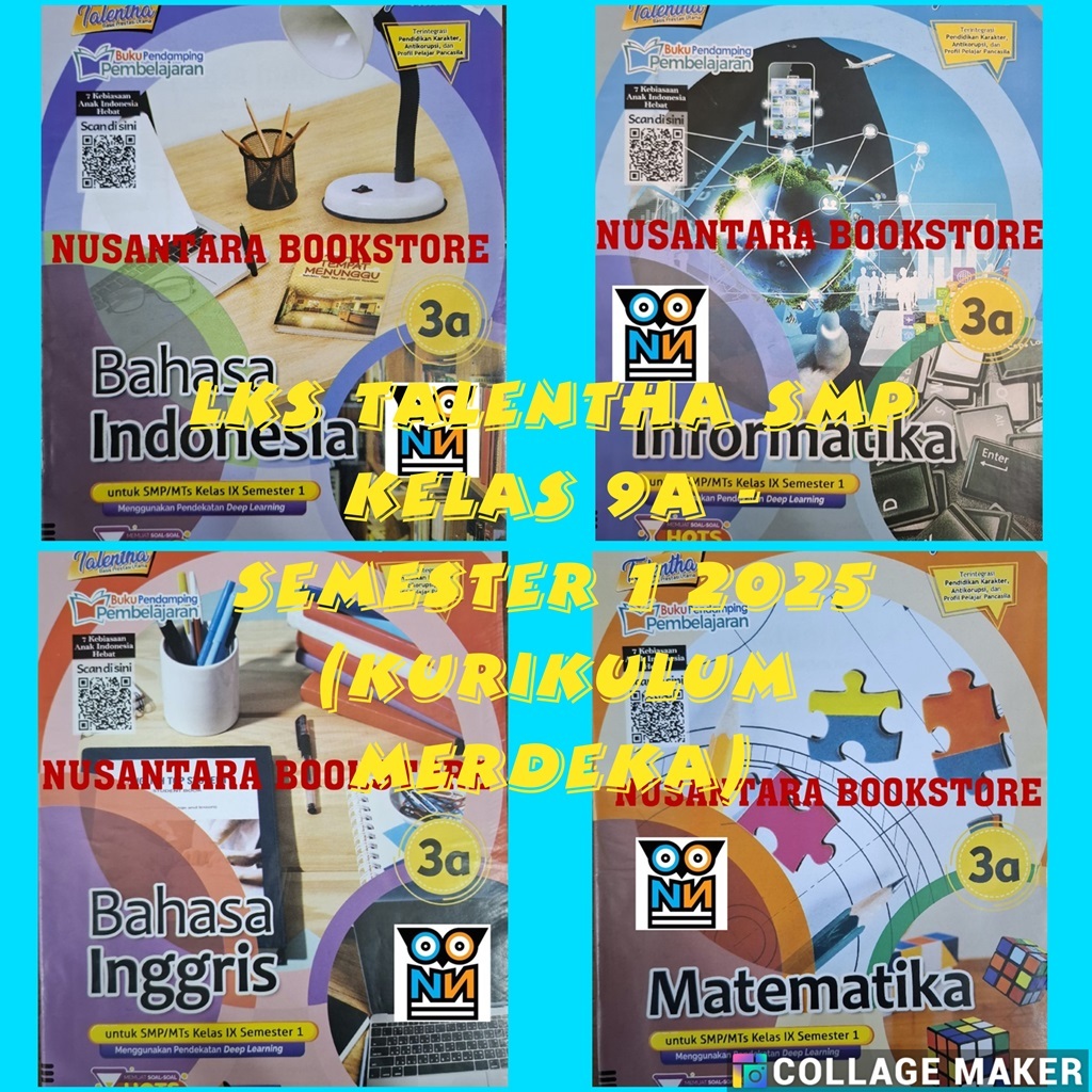 LKS Talentha SMP Kelas 9A - Semester 1 Tahun 2025 (Kurikulum Merdeka)