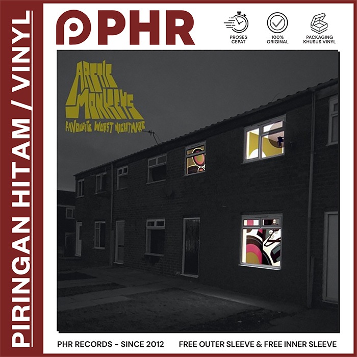 Vinyl ARCTIC MONKEYS - Favourite Worst Nightmare [Piringan Hitam/LP]