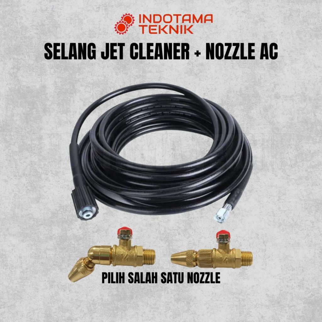 Paket Selang Jet Cleaner + Nozzle AC Cleaner Cuci AC