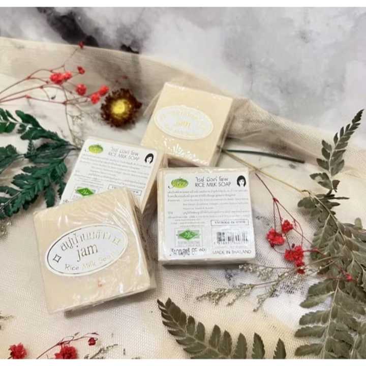 JAM RICE MILK SOAP ORIGINAL THAILAND / sabun beras