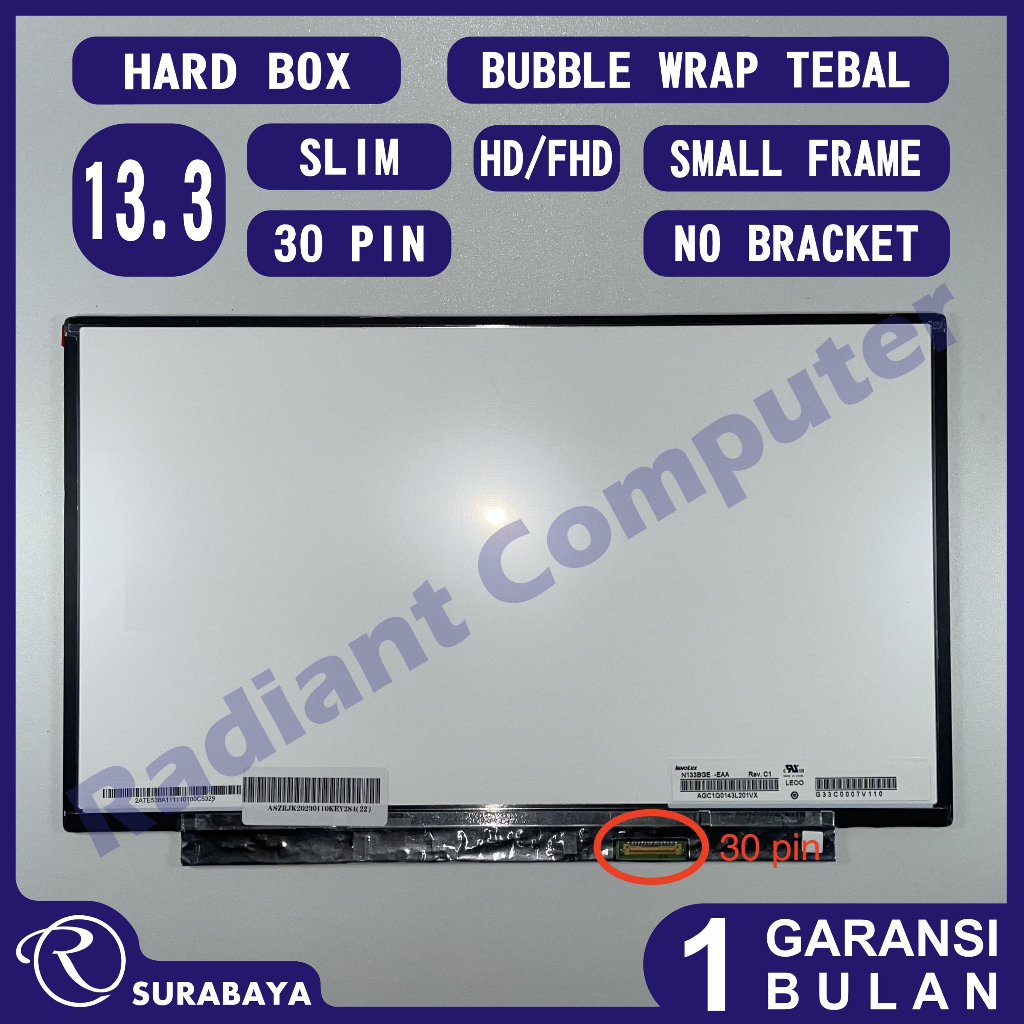 LCD LED Toshiba Dynabook R63/P R63/T R63/U R63/W R63/H