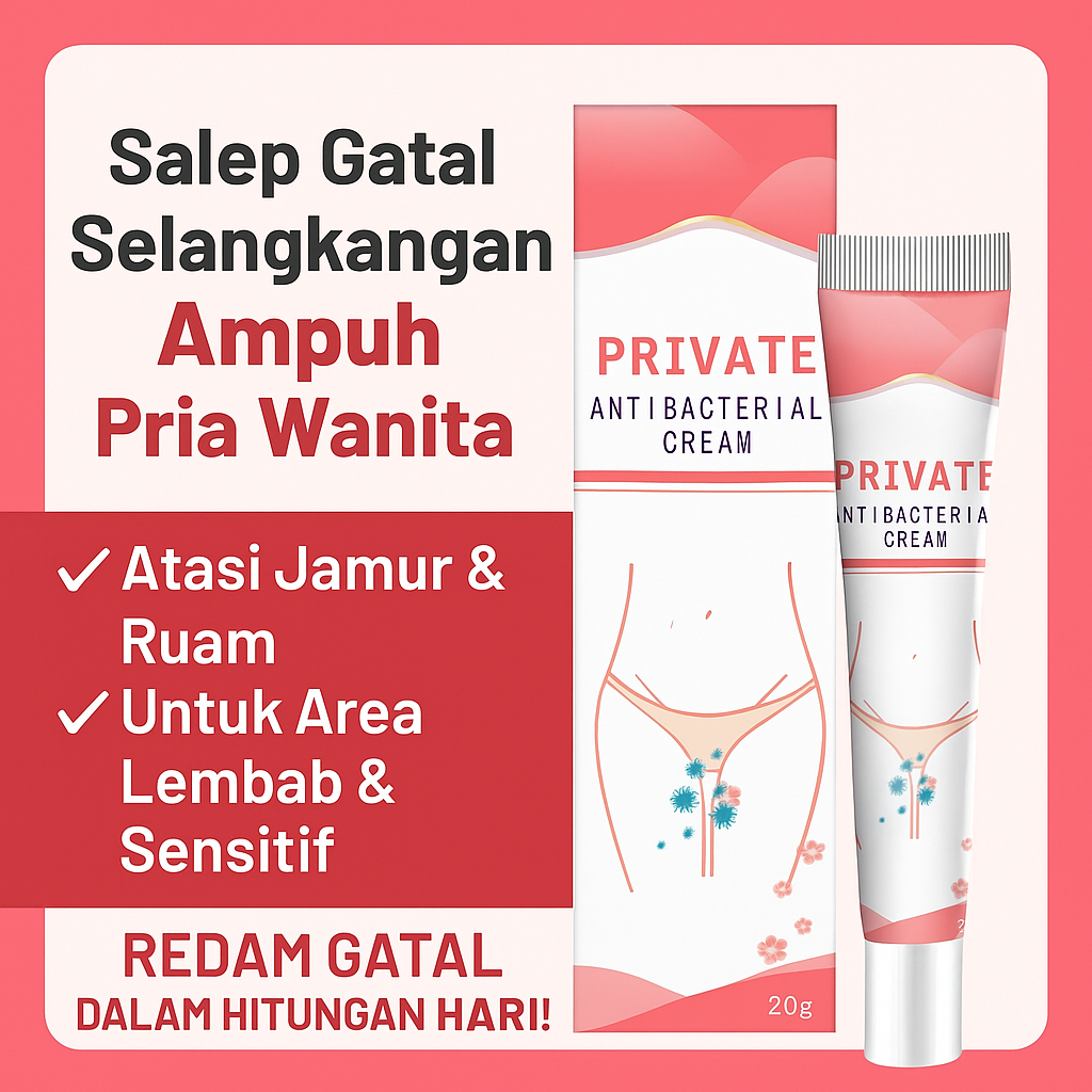 Obat Salep Gatal dan Pemutih Selangkangan Cream Hilangkan Gatal & Memutihkan Cerahkan Selangkangan H