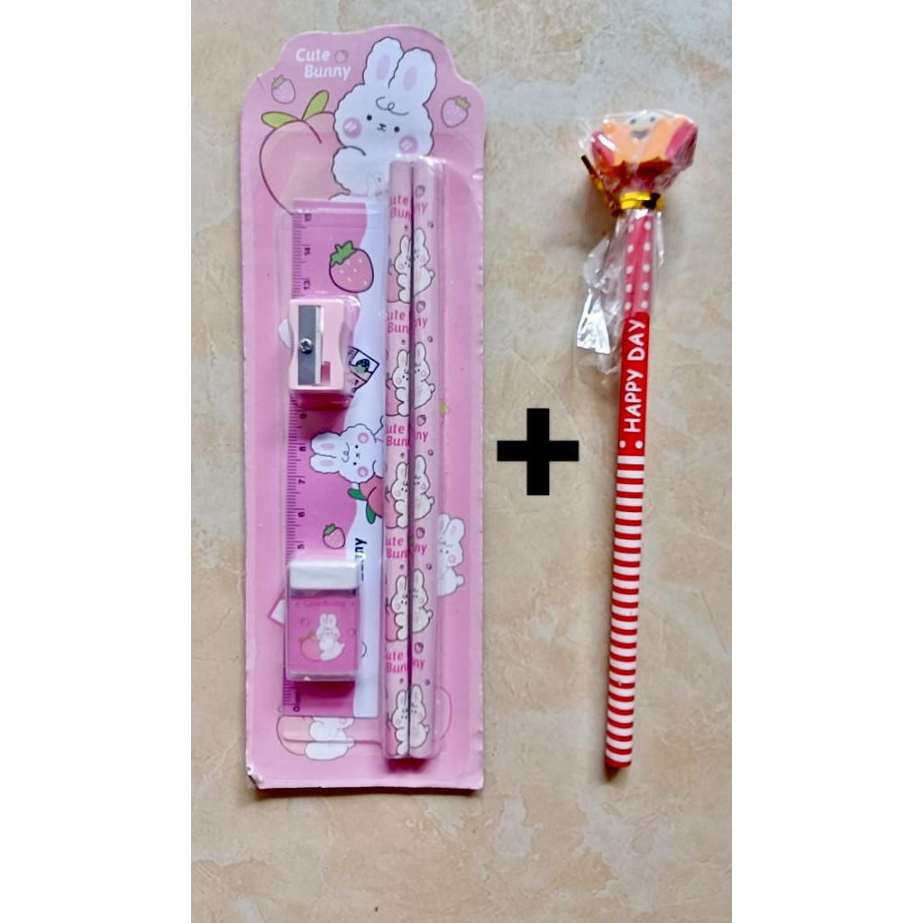 

Paket Alat Tulis + Bonus Pensil Karakter