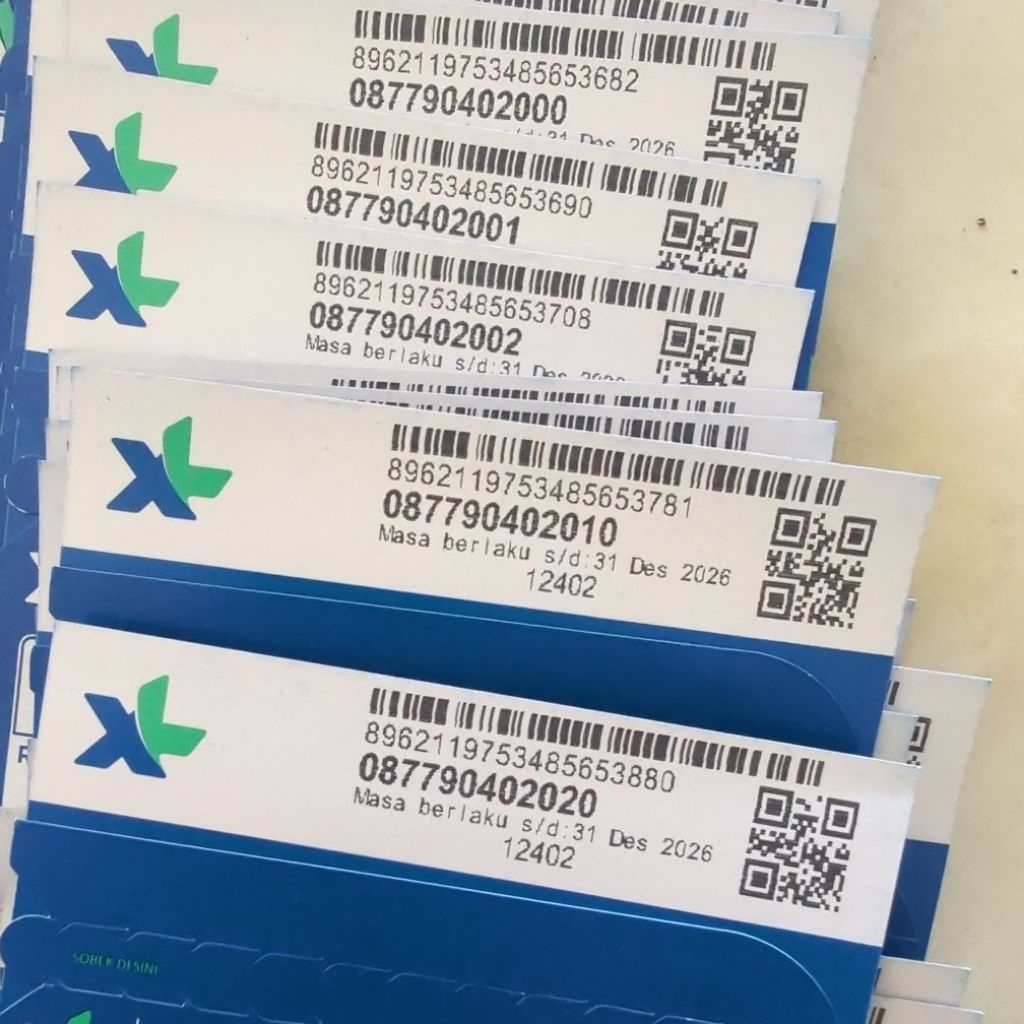 Nomor Cantik XL Seri Tahun