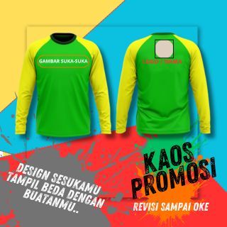 Kaos Promosi Kaos Pertanian Kaos Lengan Panjang