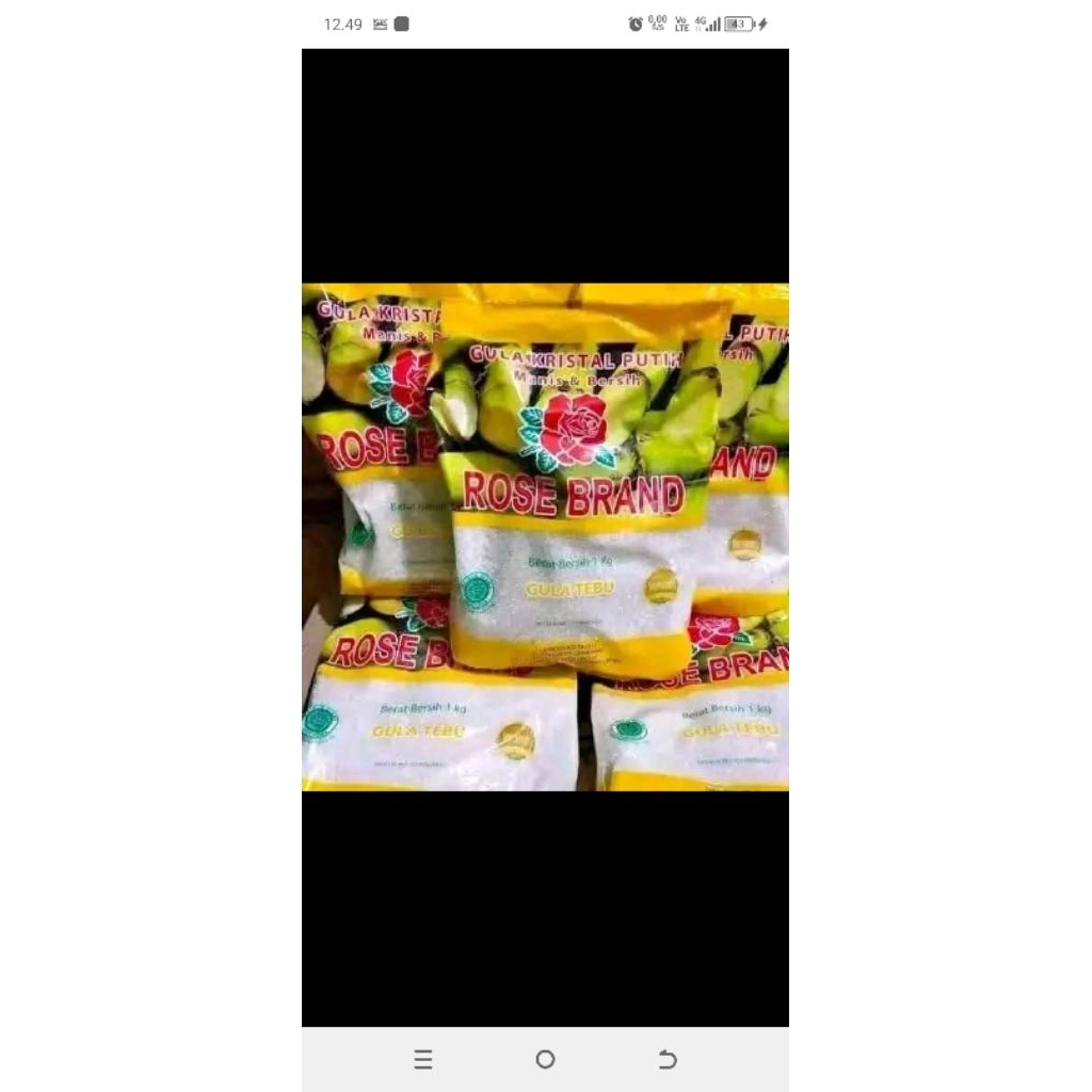 

Gula rose brand 1kg