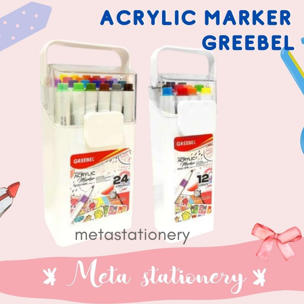 

Spidol Akrilik / Spidol Warna / Acrylic Marker Greebel