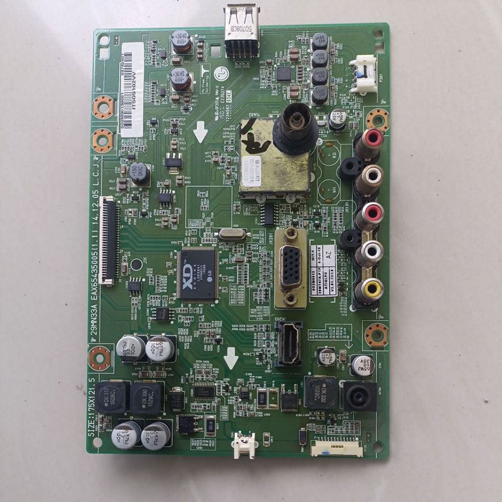 MB maenboard mesin tv LED LG 29MT47A