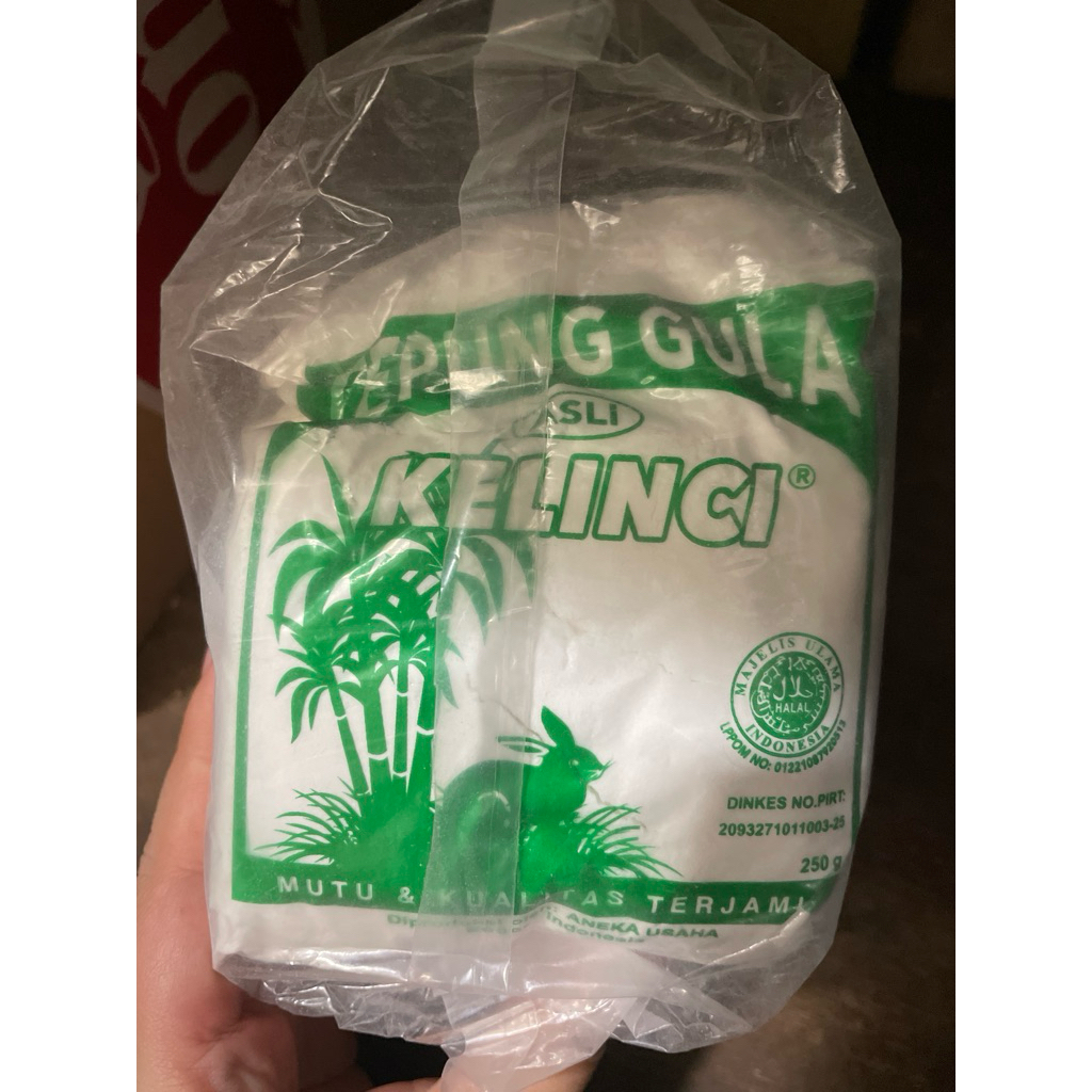 

Tepung Gula Kelinci 250gr