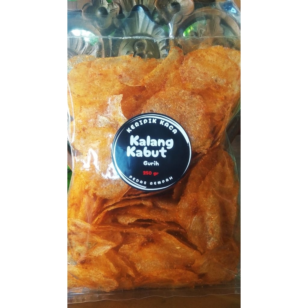 

KERIPIK KACA/GURIH/ PEDAS REMPAH/250GR