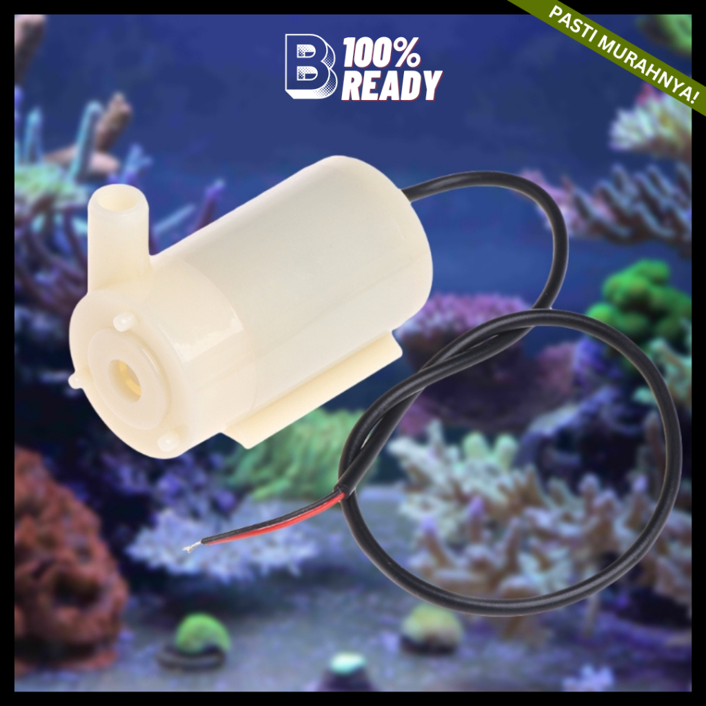 Pompa Mini Aquarium / Pompa Air Celup Mini / Micro Submersible Water Pump / Mini Air Pump