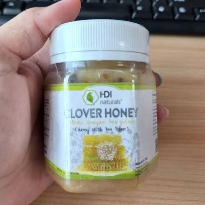 

Clover honey 250gr original exp 2028 + sendok kayu