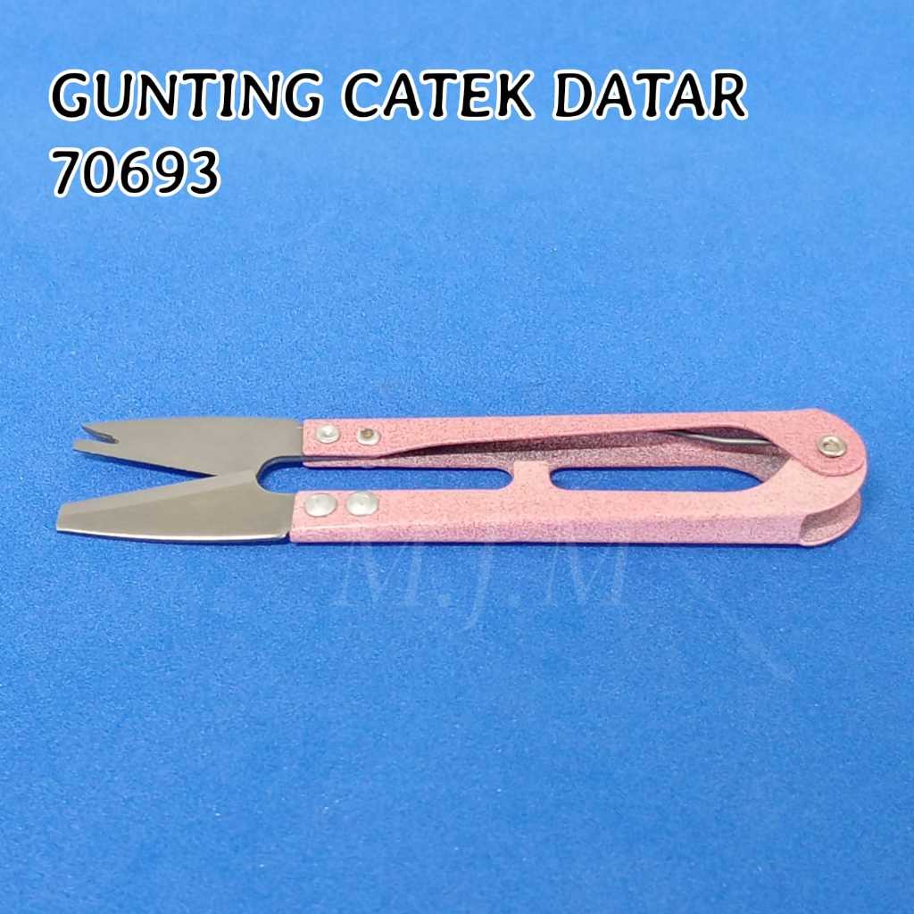 

Gunting Potong Benang Datar - Cekris Cutter Stainless Pink M.J.M-70693