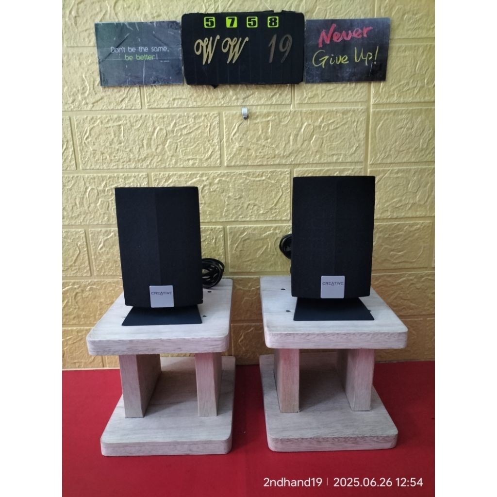 speaker satelit creative pasif (2pcs) bekas / second
