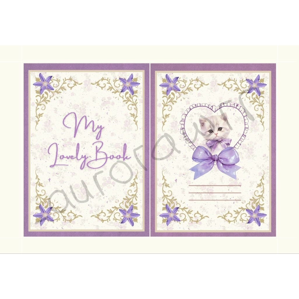 

[BIGBOSS] SAMPUL AESTHETIC COLOR EDITION LILAC MAROON BLUE YELLOW