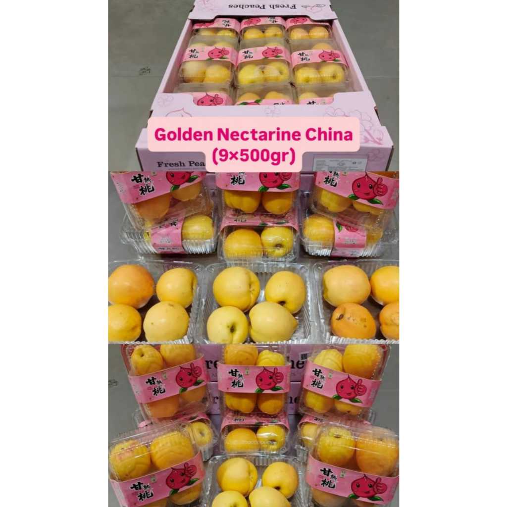 

Buah Nectarine Red - Golden RRC 1 Dus (10 Pack) Fresh Import