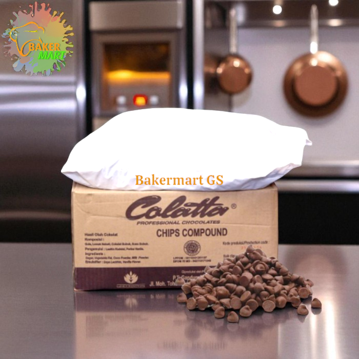 

Colatta Choco Chips / Cokelat Chip 5 Kg (1 Karton)