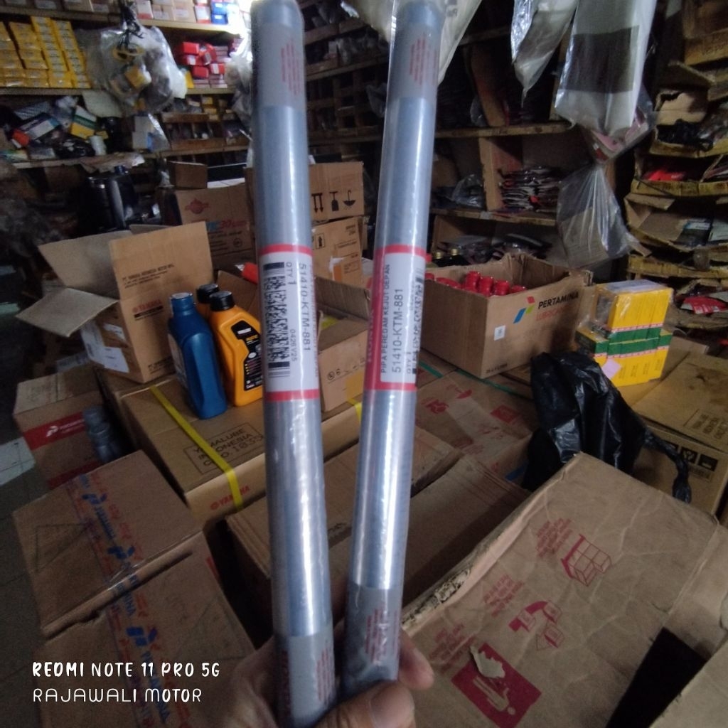 51410-KTM-881 as shock supra x 125 KTM AHM original (harga sepasang)