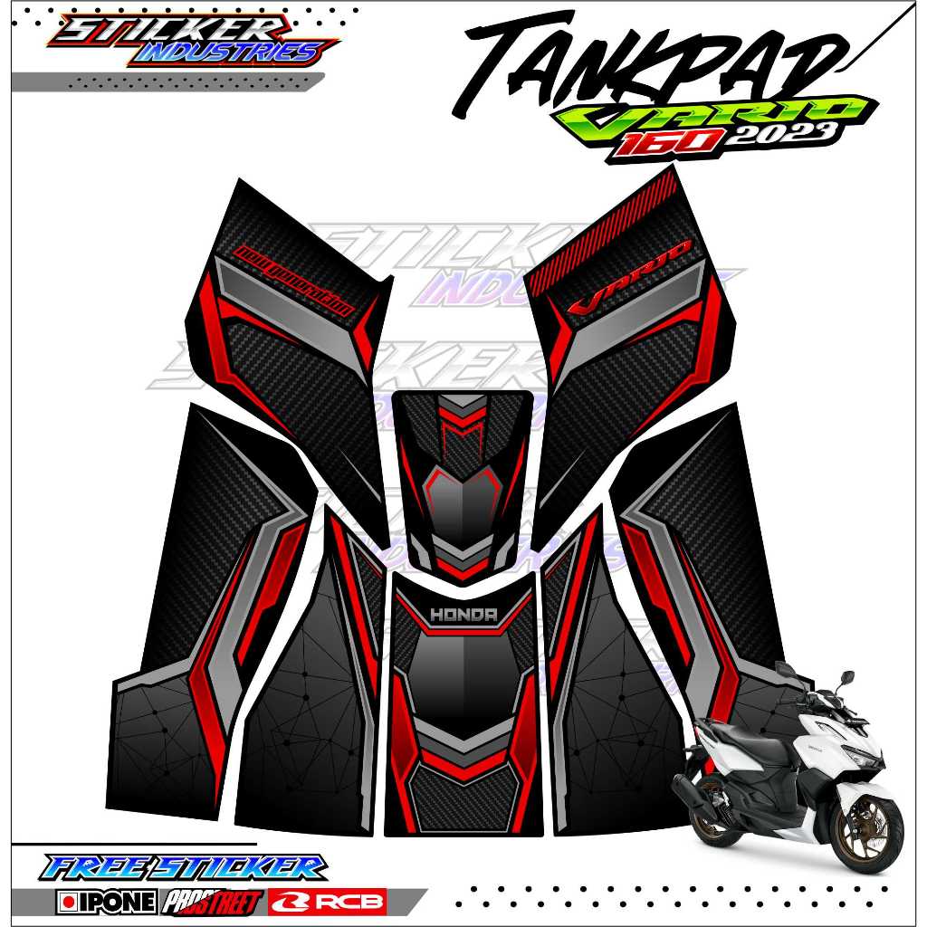 PELINDUNG DASHBOARD TANKPAD HONDA VARIO 160 2023 / STICKER TANKPAD MOTOR HONDA VARIO 160 2023