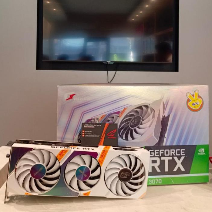 VGA NVIDIA COLORFUL IGAME RTX 3070 / RTX3070 8GB Ultra White | 2ND