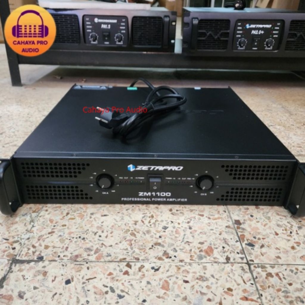 Power Amplifier Zetapro ZM 1100 Class H ZM1100 Original
