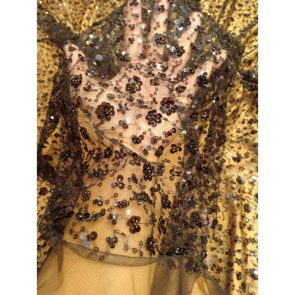 KAIN TILE PAYET PREMIUM/KAIN KEBAYA PESTA GREAT A/KAIN TILE MUTIARA/KAIN TILE SWAROVSKI/KAIN TILE IM