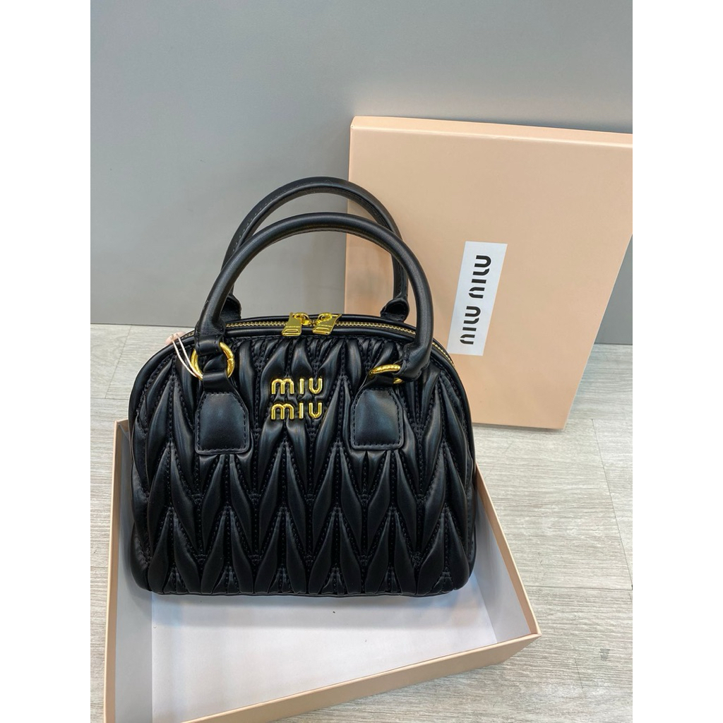 TAS WANITA MIU QUILTED 22 TAS ALMA HANDBAG / MODEL ELEGAN IMPORT PREMIUM FREE BOX