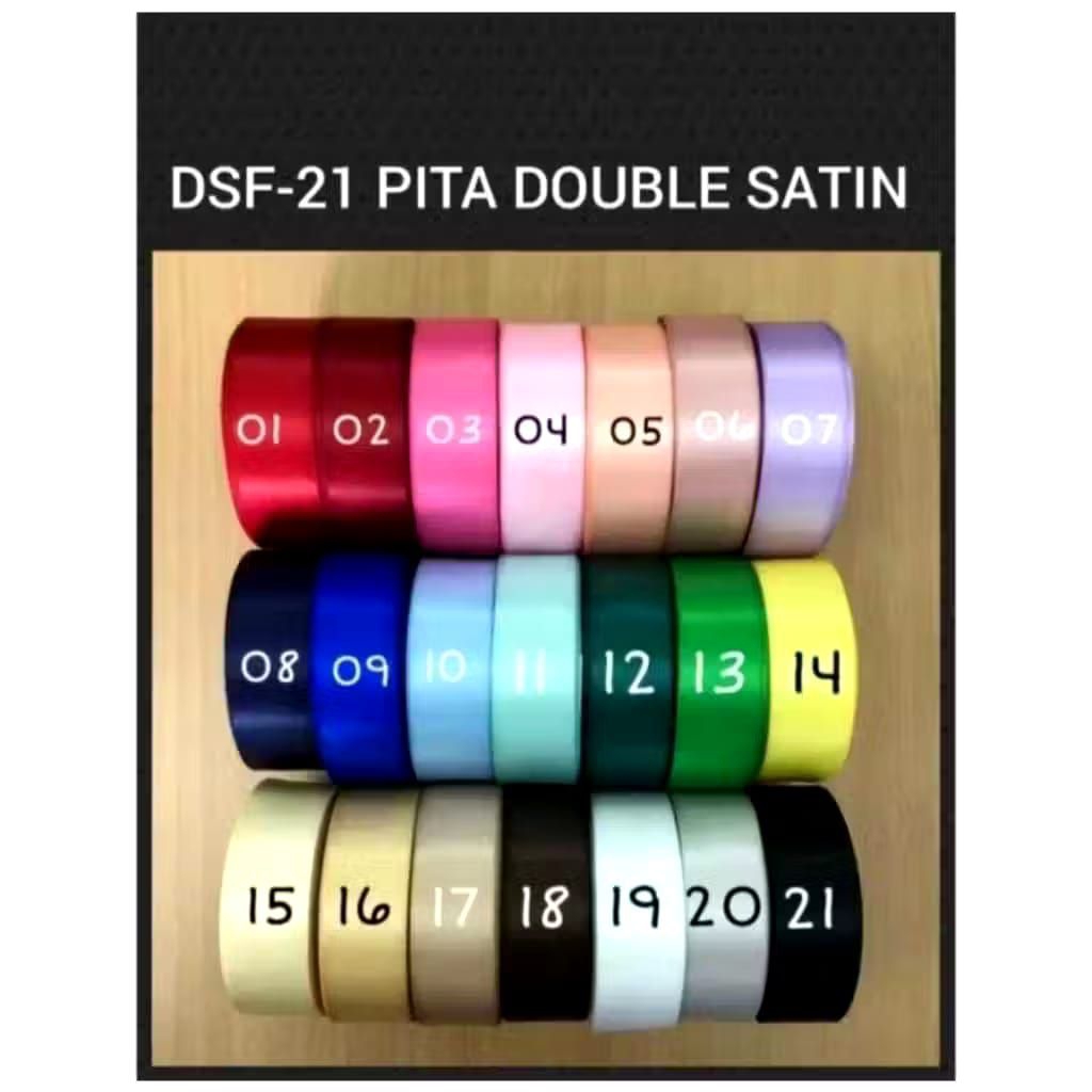 

20 YARD - 6mm (3/8") PITA DOUBLE SATIN/DSF