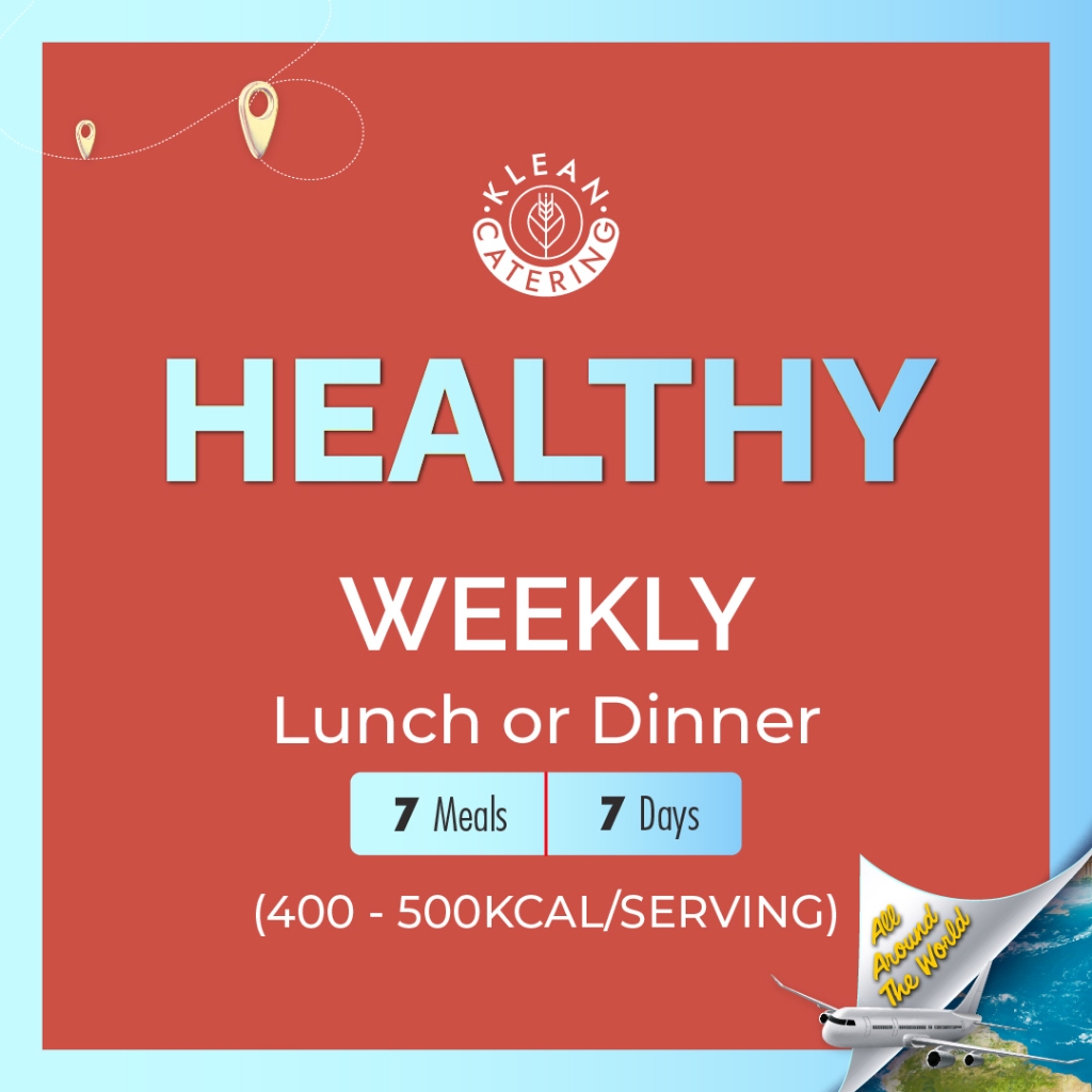 

Klean Healthy Diet Catering Sehat - Weekly (7 Meals/7 Days)