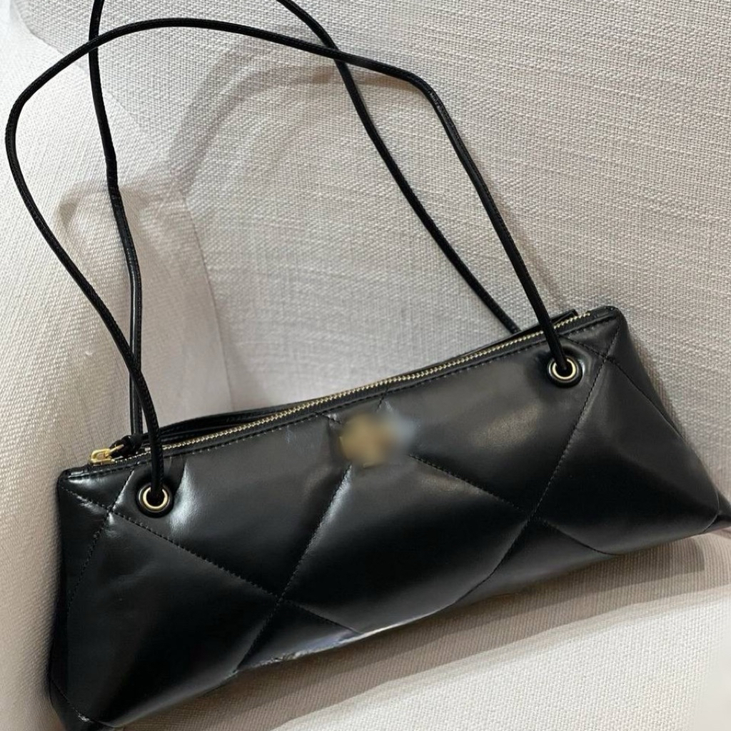 Kira Diamond Quilt East West Shoulder Bag