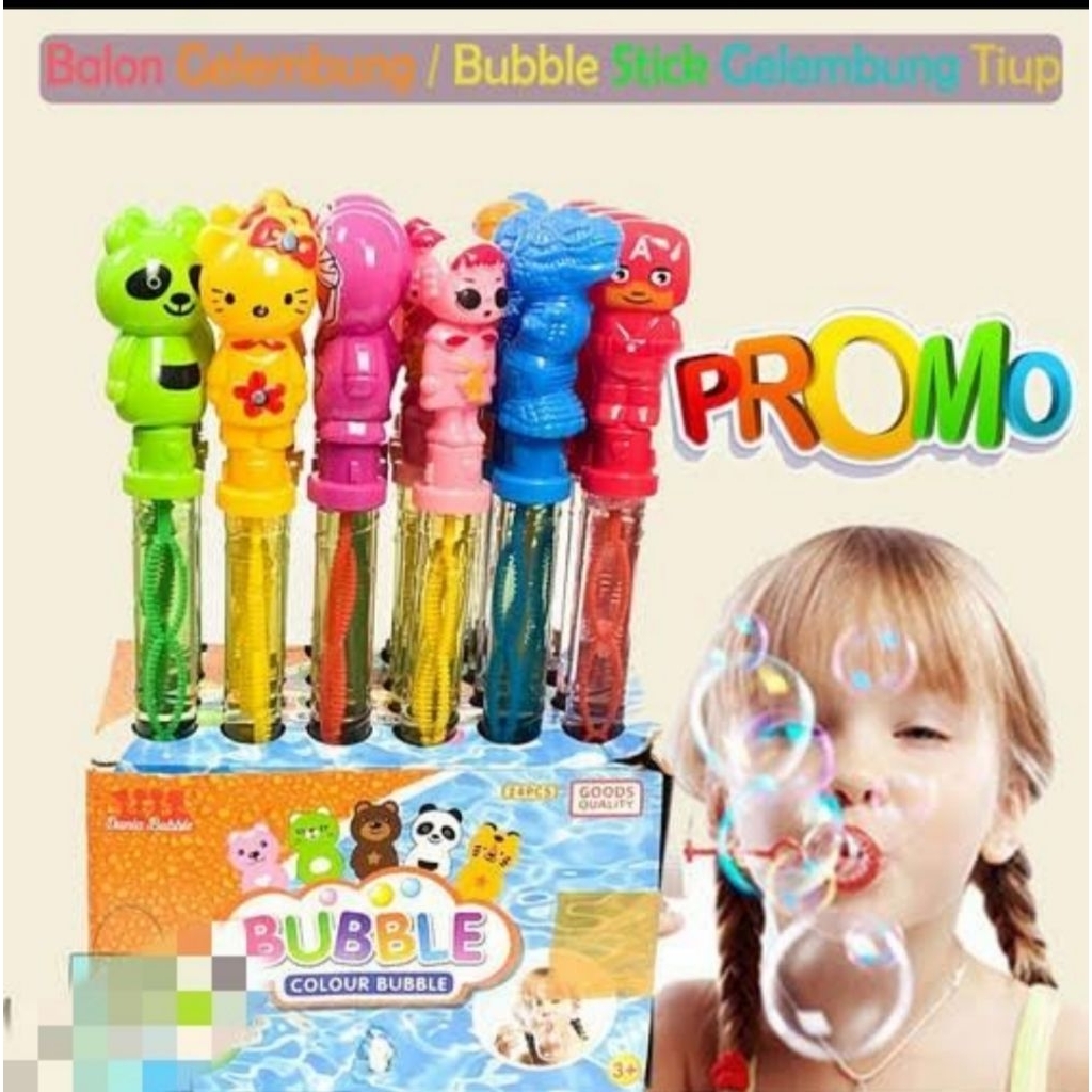 Mainan Bubble Gelembung Stik/Bubble Stick Gelembung Tiup/Balon Gelembung/Bubble Stik Sabun Gelembung