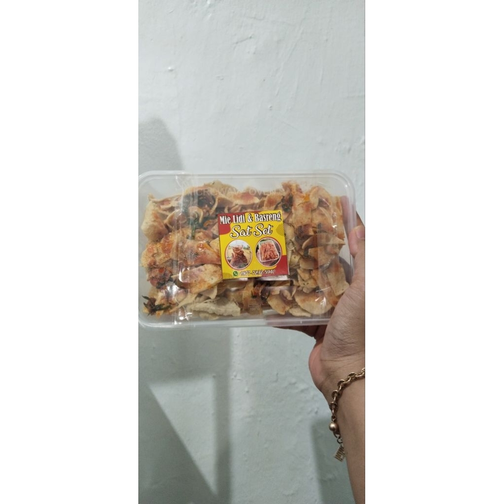 

basreng pedas daun jeruk extra ukuran 500ml full