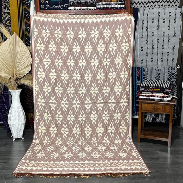 Kain Tenun Ethnik Blangket Halusan Premium/Kain Tenun Troso Jepara