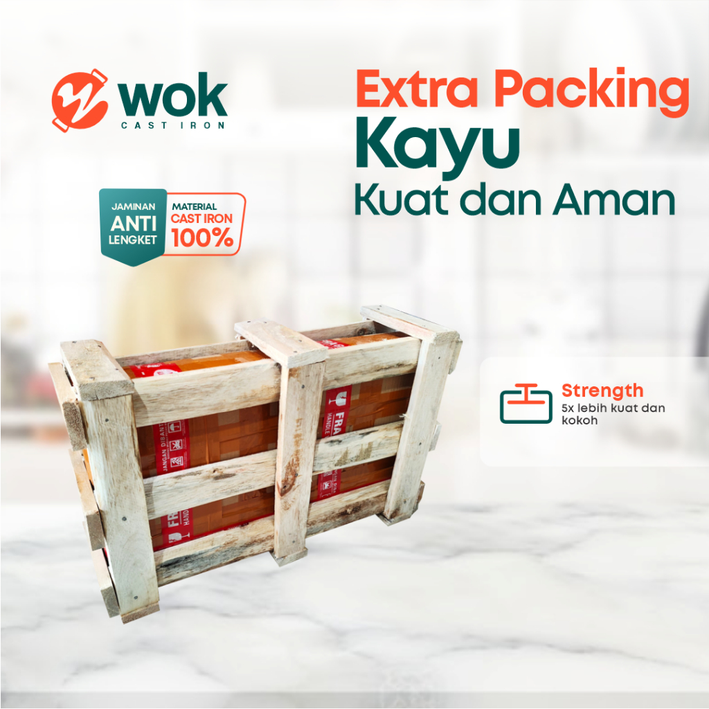 

Extra Packing Kayu Tebal dan Kuat