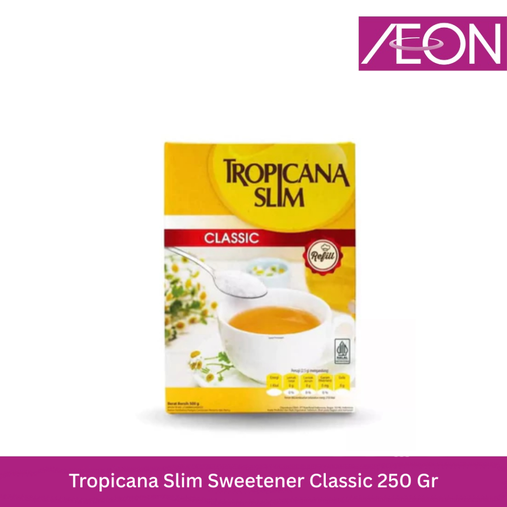 

Tropicana Slim Sweetener Classic 250 Gr