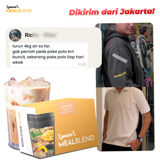 

Spencer's MealBlend - Meal Replacement Diet Alami Turun BB 10 Varian Rasa